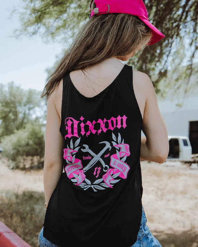 Casual And Comfortable Women's Award Flowy Tank - Pink