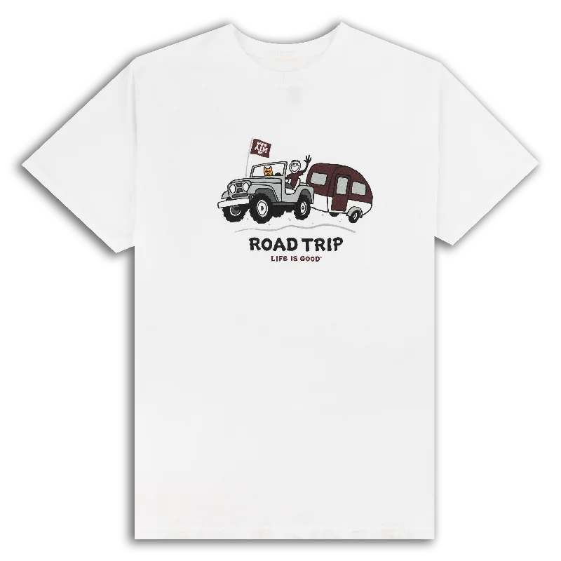 Chic Lounge Texas A&M Life Is Good Jake Road Trip T-Shirt