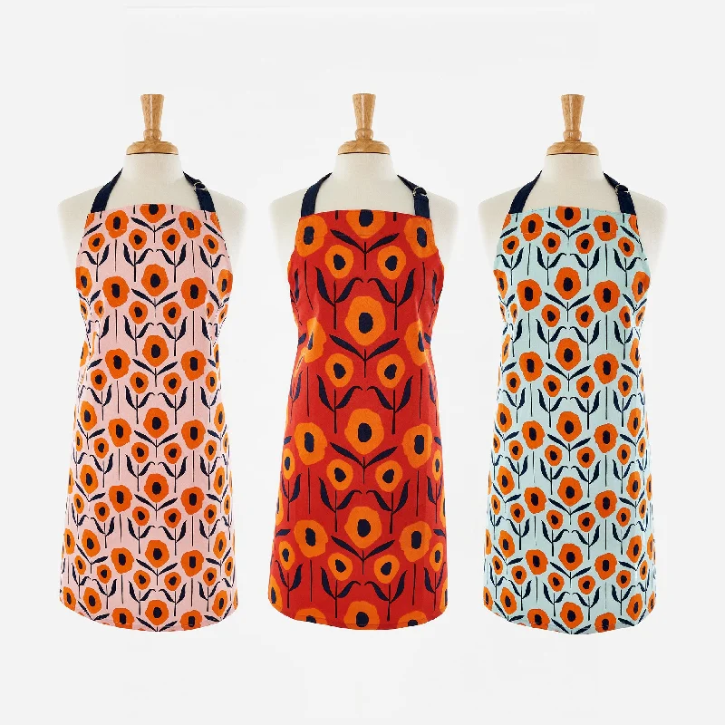 Exquisite Tailoring Country Poppies Apron
