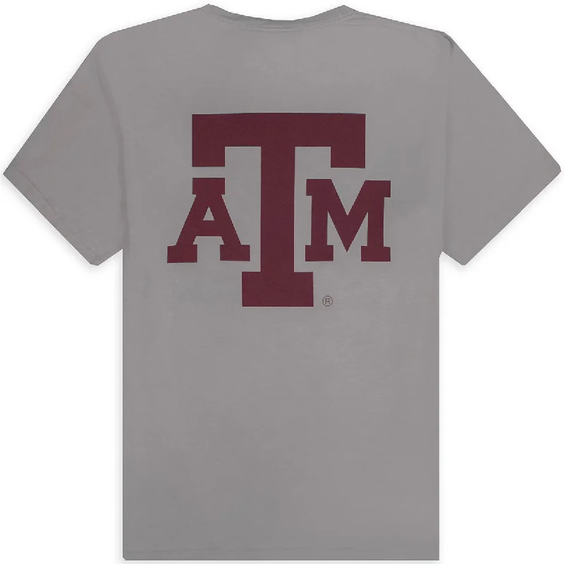 Fresh And Fashionable Texas A&M Aggie Basic Block Comfort Wash T-Shirt
