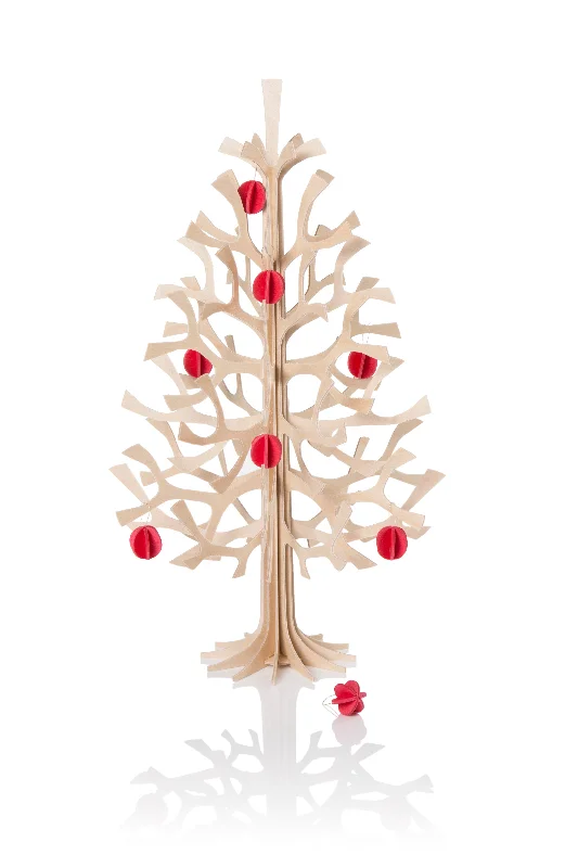 Personal Design LOVI | Lovi Spruce (30CM With 8 Bright Red Minibaubles)