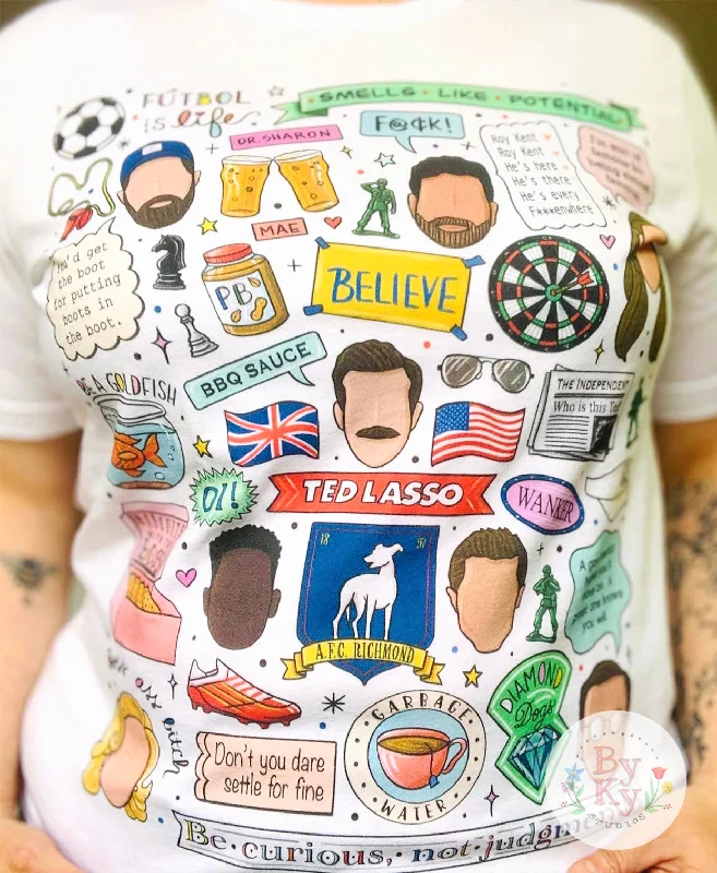Exclusive Customization Ted Lasso Unisex Tee
