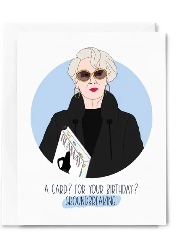 Elegant And Casual Miranda P Birthday Card