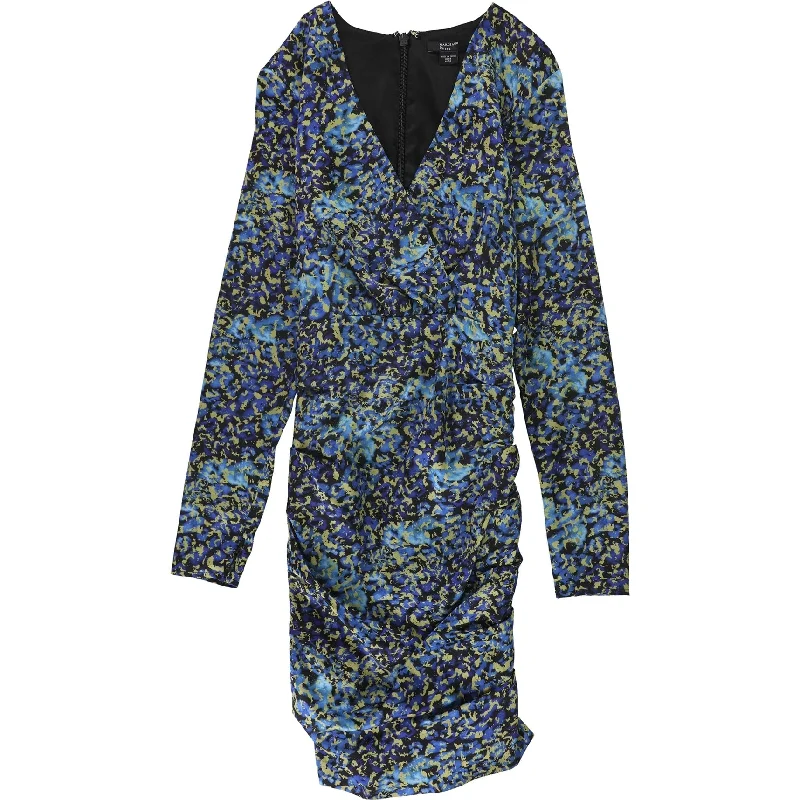 Unique prints GUESS Womens Aurora Sheath Dress, Blue, X-Small