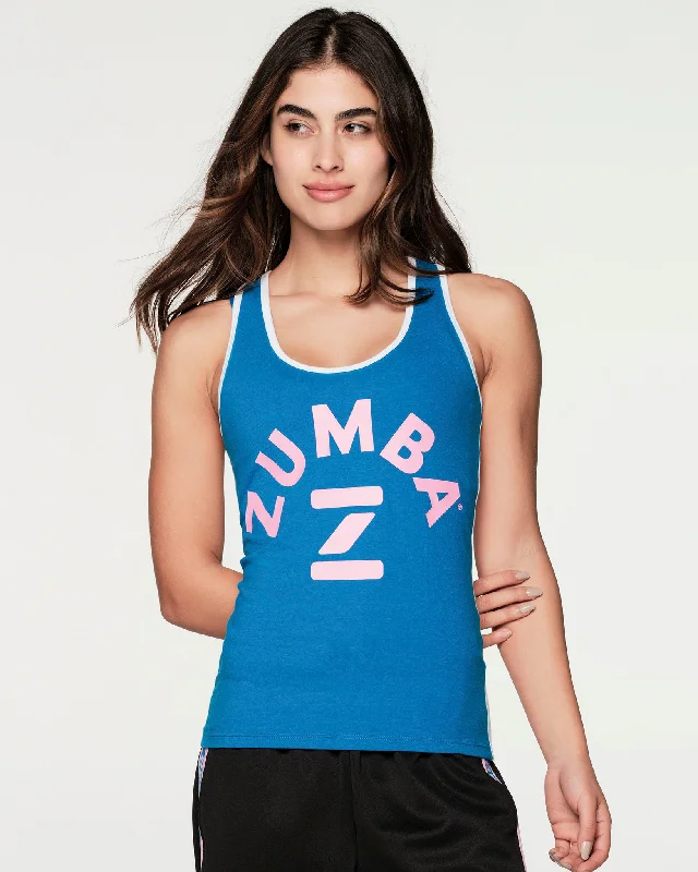 Soft And Comfortable Zumba Bold Racerback