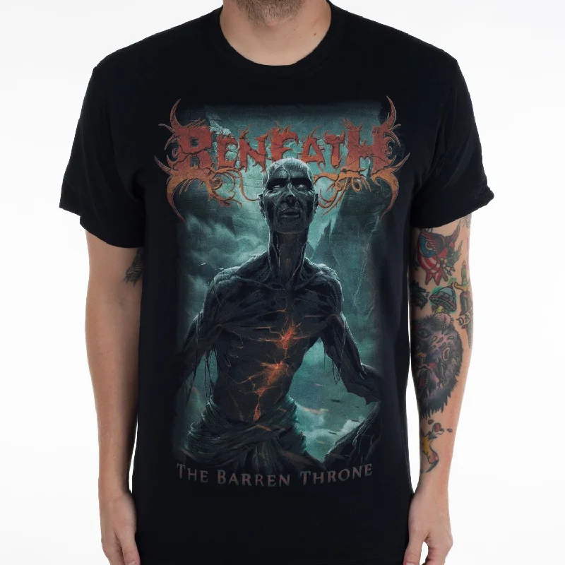 Youthful Street Fashion Beneath "The Barren Throne" T-Shirt