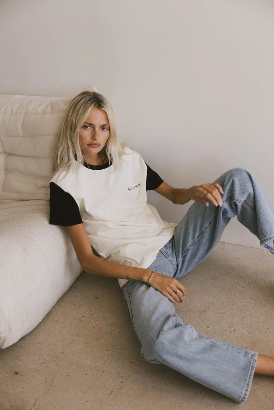 Wearable At Home Or Out Bohme Colorblock Tee