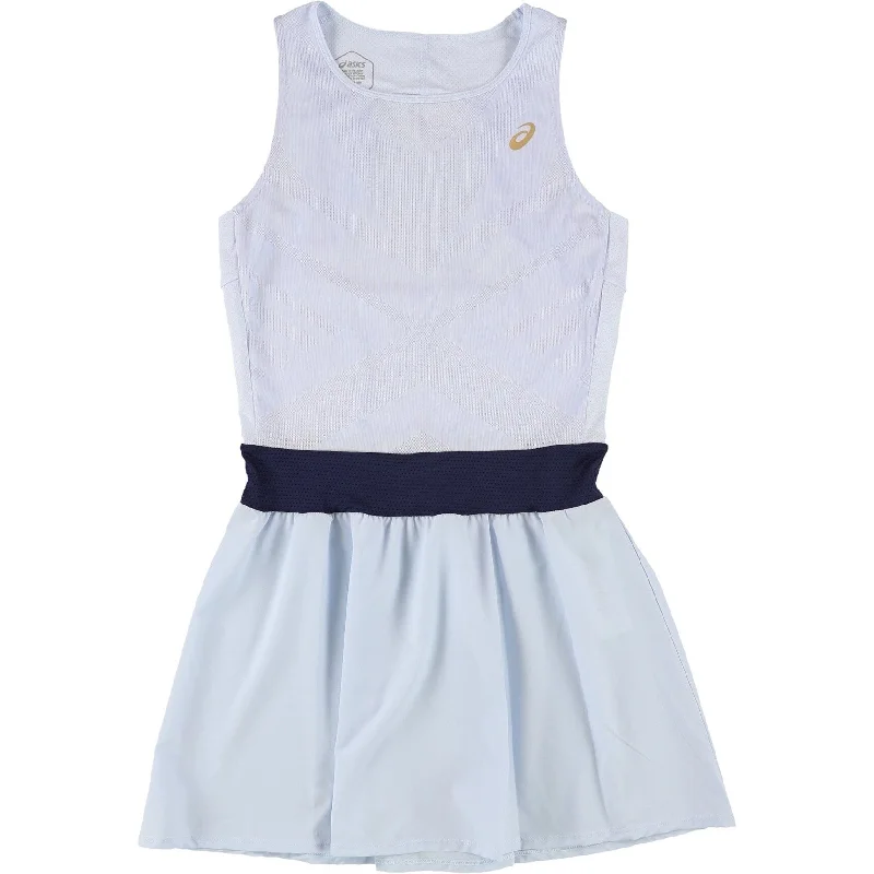 Street Fashion ASICS Womens Tennis Sport Dress, Blue, X-Large