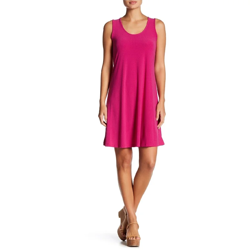 Sports Jacket Spense Womens Lace Up Shirt Dress, Pink, 8