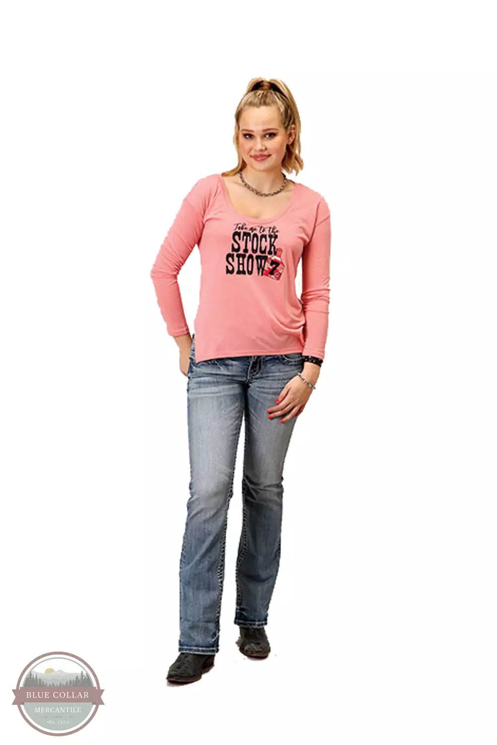 Spring Fashion 03-038-0513-6112 PI Stock Show Long Sleeve T-Shirt