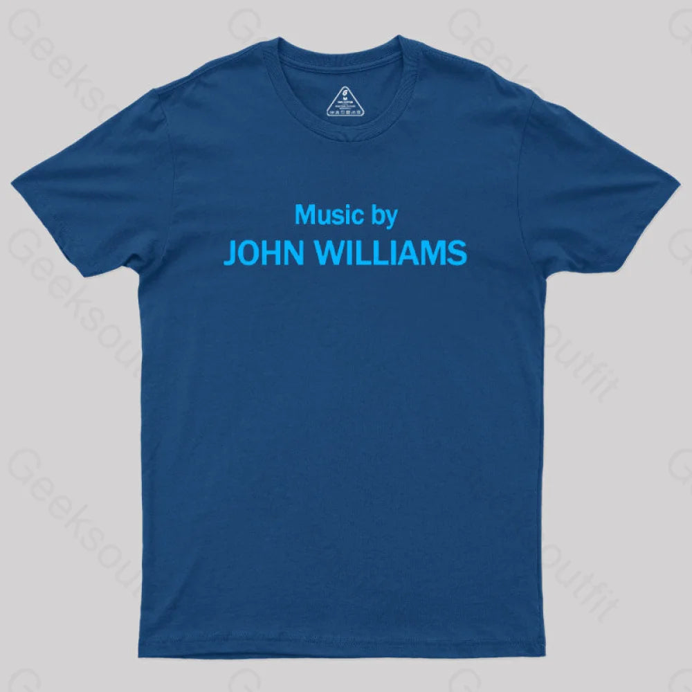 Perfect Tailoring Music by John Williams Geek T-Shirt