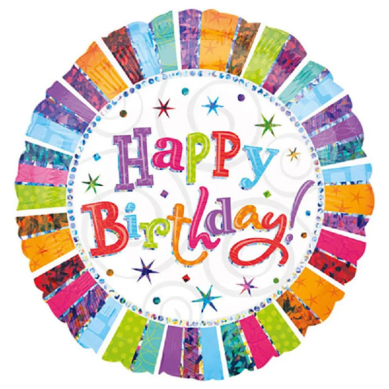 Comfortable and simple 18 inch RADIANT BIRTHDAY
