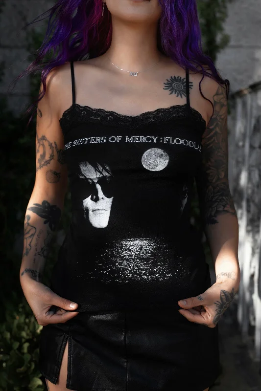 Avant-garde trend Sisters of Mercy (Full length) Lace Tank