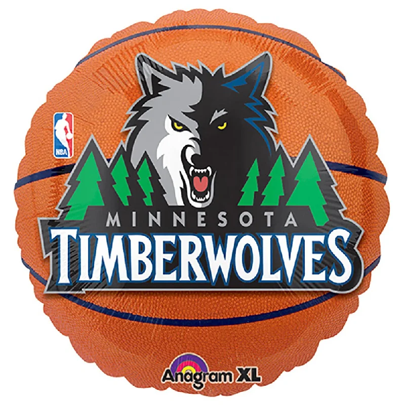 Exquisite Details 18 inch NBA MINNESOTA TIMBERWOLVES BASKETBALL