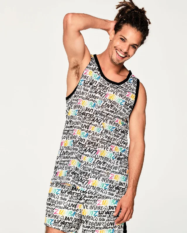 Sports Cool No Judgement Just Joy Basketball Tank