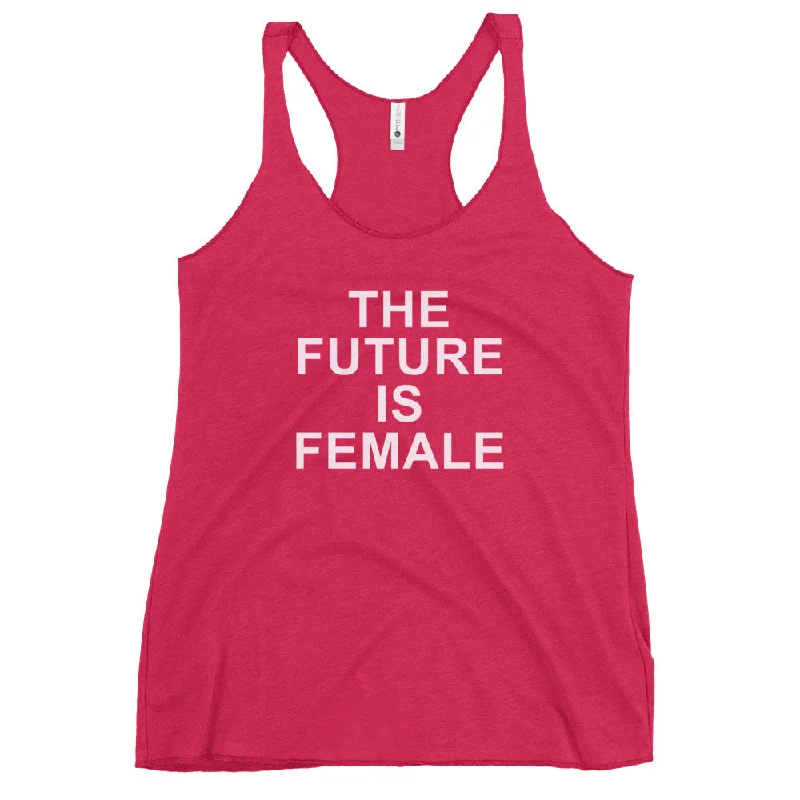 Extra long version ELEVATED SCULPT RACERBACK TANK PINK