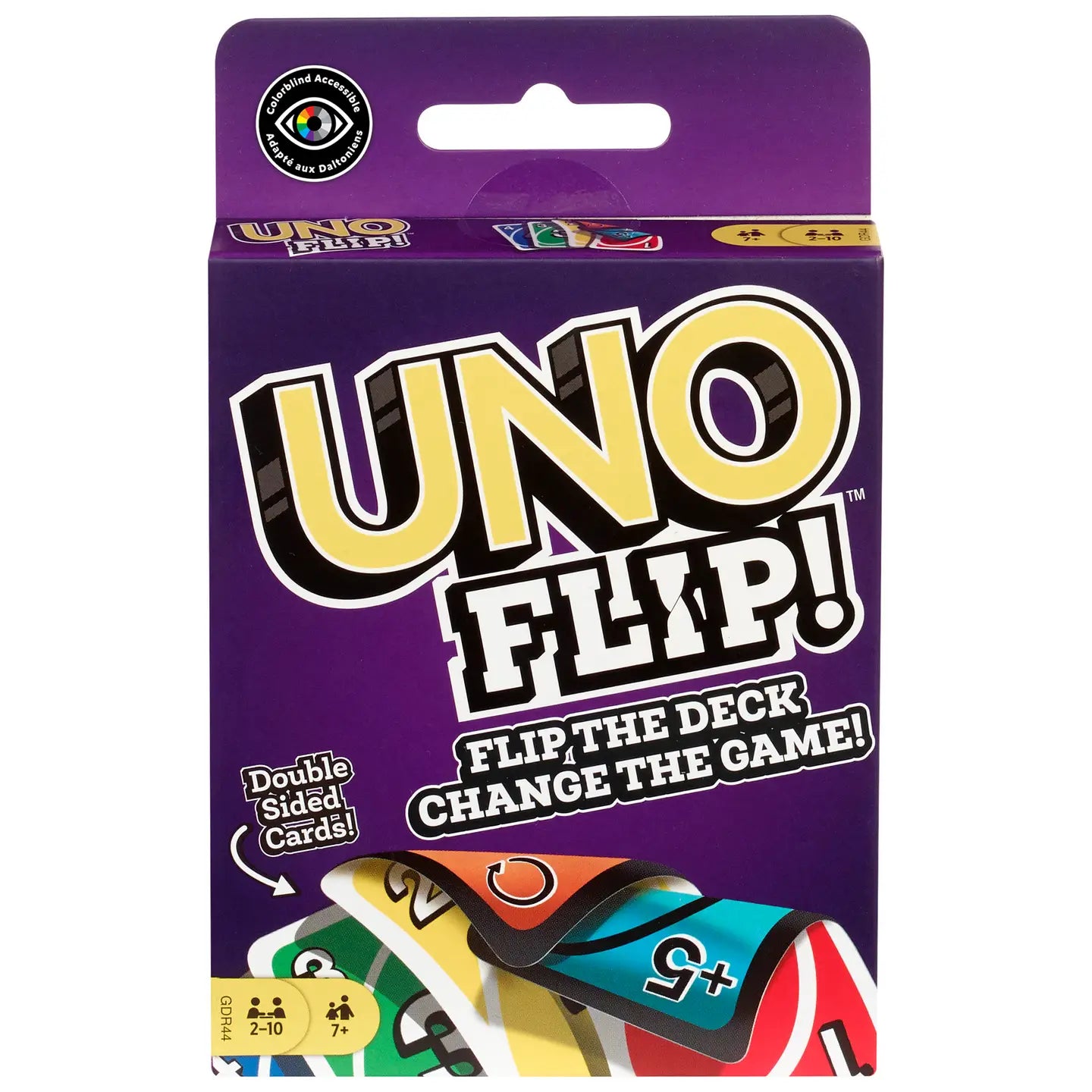 Playful Style Uno Flip Card Game