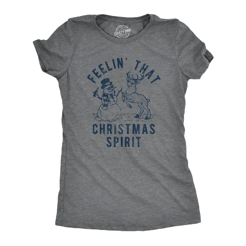 Outdoor Trend Feelin That Christmas Spirit Women's T Shirt