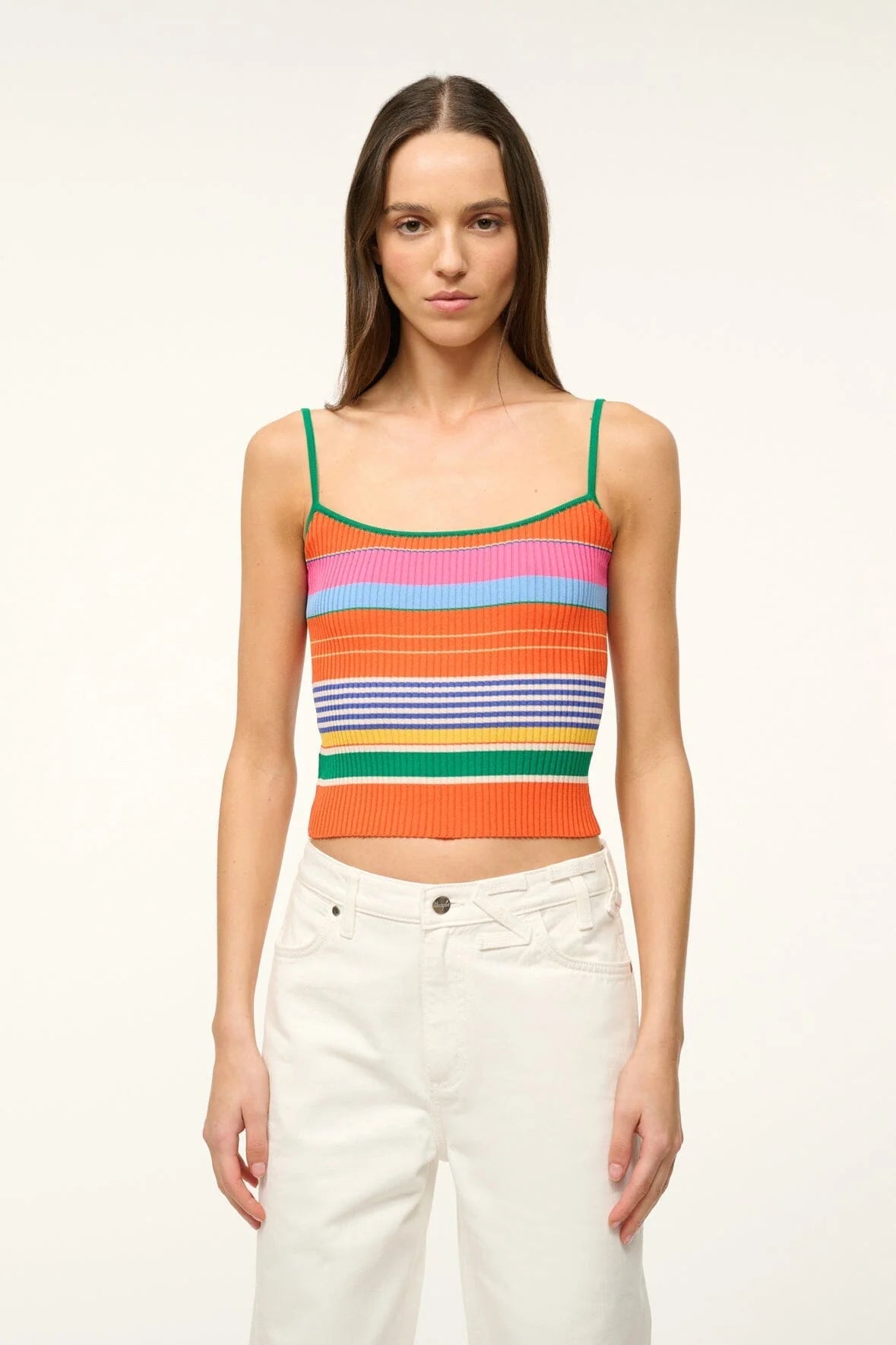 Fresh Comfort Staud - Soleil Top Multi Bayadere Stripe
