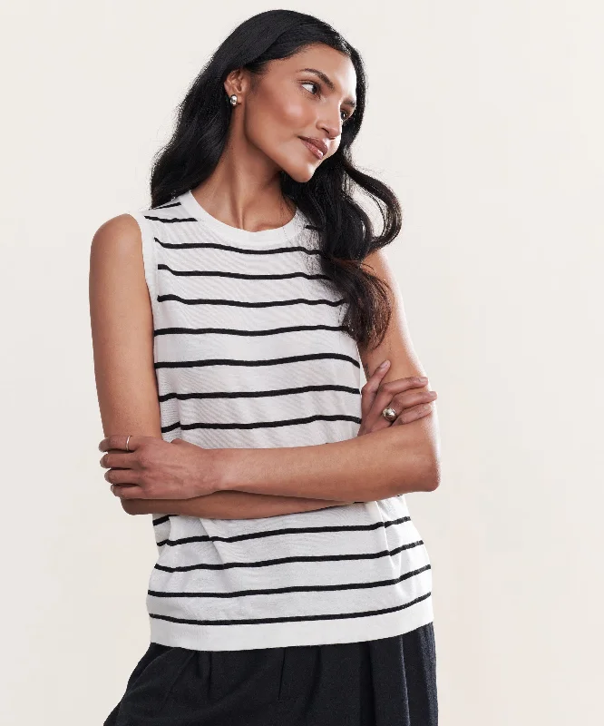 Retro Skirt Design Merino Tank