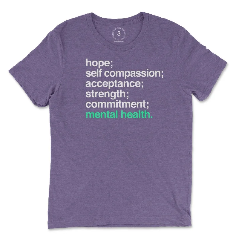 Minimalism 'Mental Health Is' Classic Tee