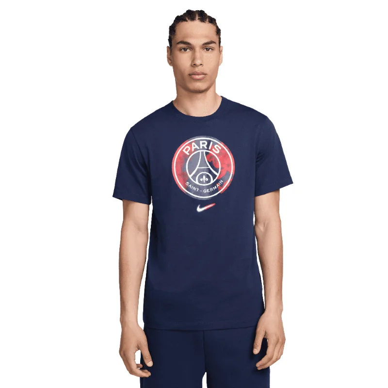 Sports Series Nike Men's Paris Saint-Germain Soccer T-Shirt-Navy