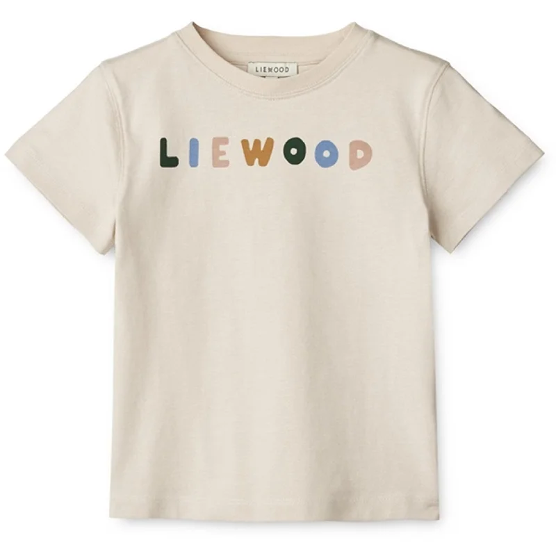Fashionable Ease Liewood Liewood/Sandy Sixten Placement T-shirt
