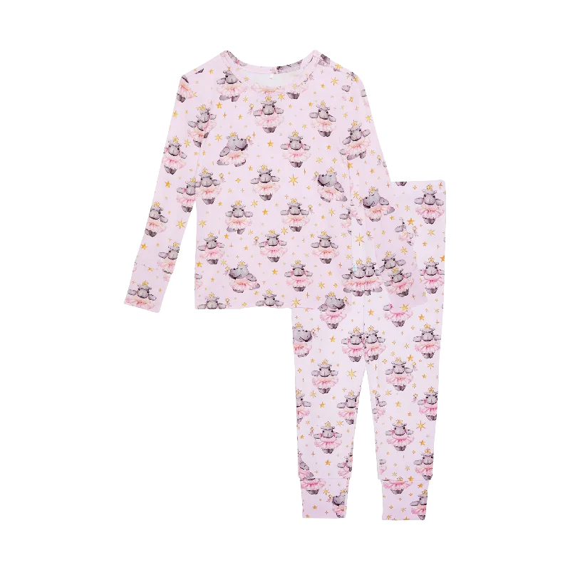 Exquisite Embroidery Posh Peanut Classic Pajama Set | Philomena