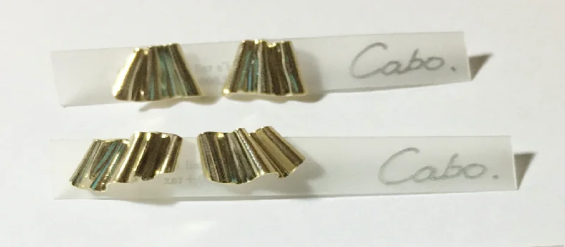 Cozy Pants CABO | Earrings | Mermaid's Tail Collection | Silver Earrings | Gold