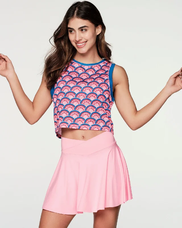 Fashion Style Retro Beat Crop Tank