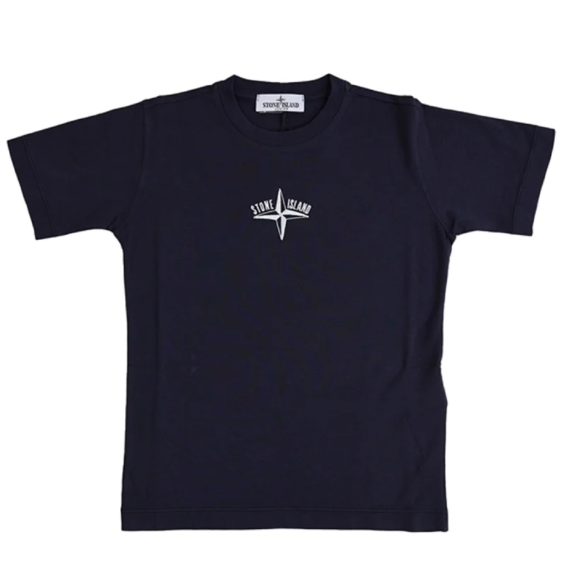 Boutique style Stone Island T-shirt Navy Blue