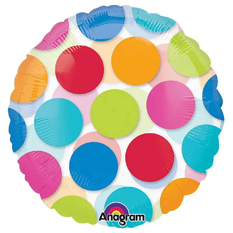 Celebrity Style 18 inch CIRCLE - CABANA DOTS