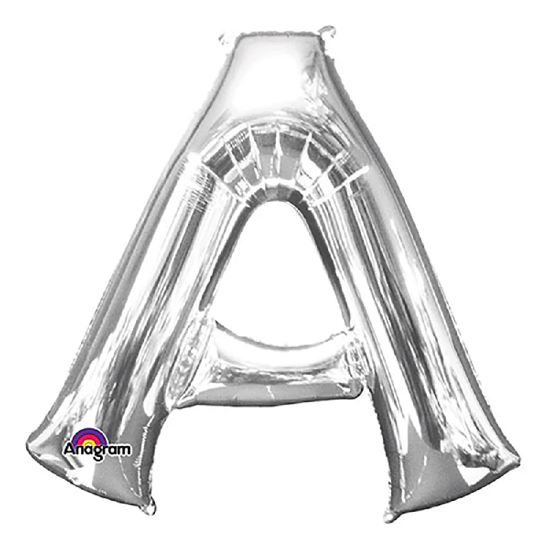 Comfortable Design 34 inch LETTER A - ANAGRAM - SILVER