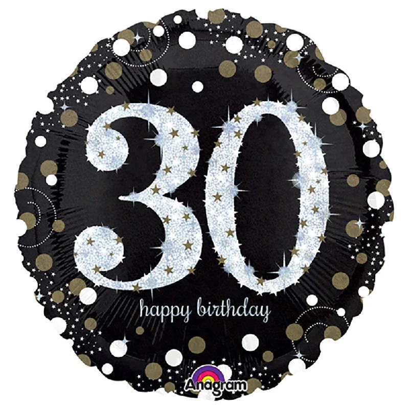 Must-have For Autumn And Winter 18 inch SPARKLING BIRTHDAY 30