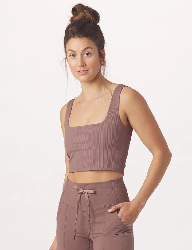 Urban Fashion Cutting Edge Bra: Lavender Bark