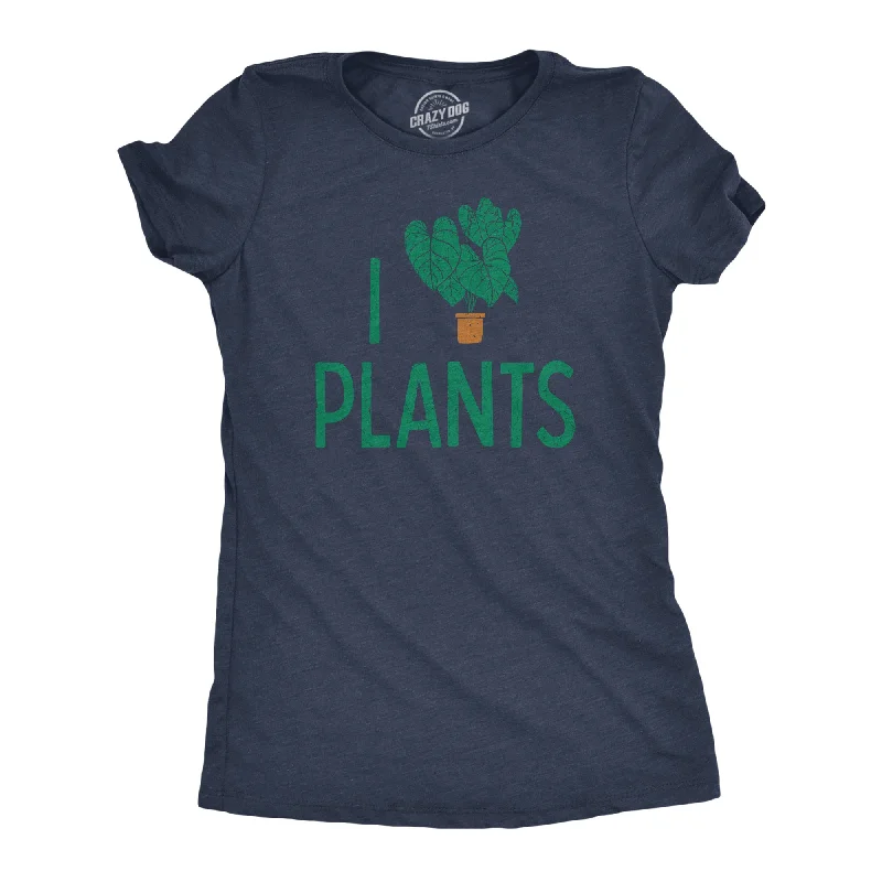 Weekend Wear I Heart Plants Women's T Shirt