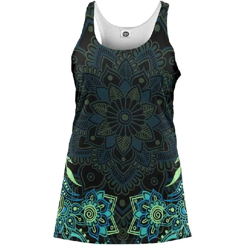 Stylish Ease Lotus Women's Tank