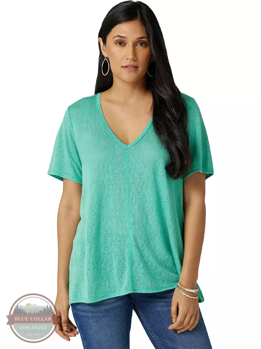 Personalized Design 112327325 Slub Circle Hem Short Sleeve T-Shirt