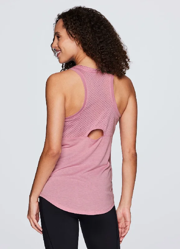 Sports And Leisure Studio Breezy High Low Tank