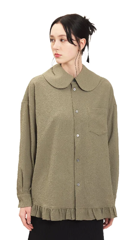 Classic Choice Seersucker Peter Pan Shirt