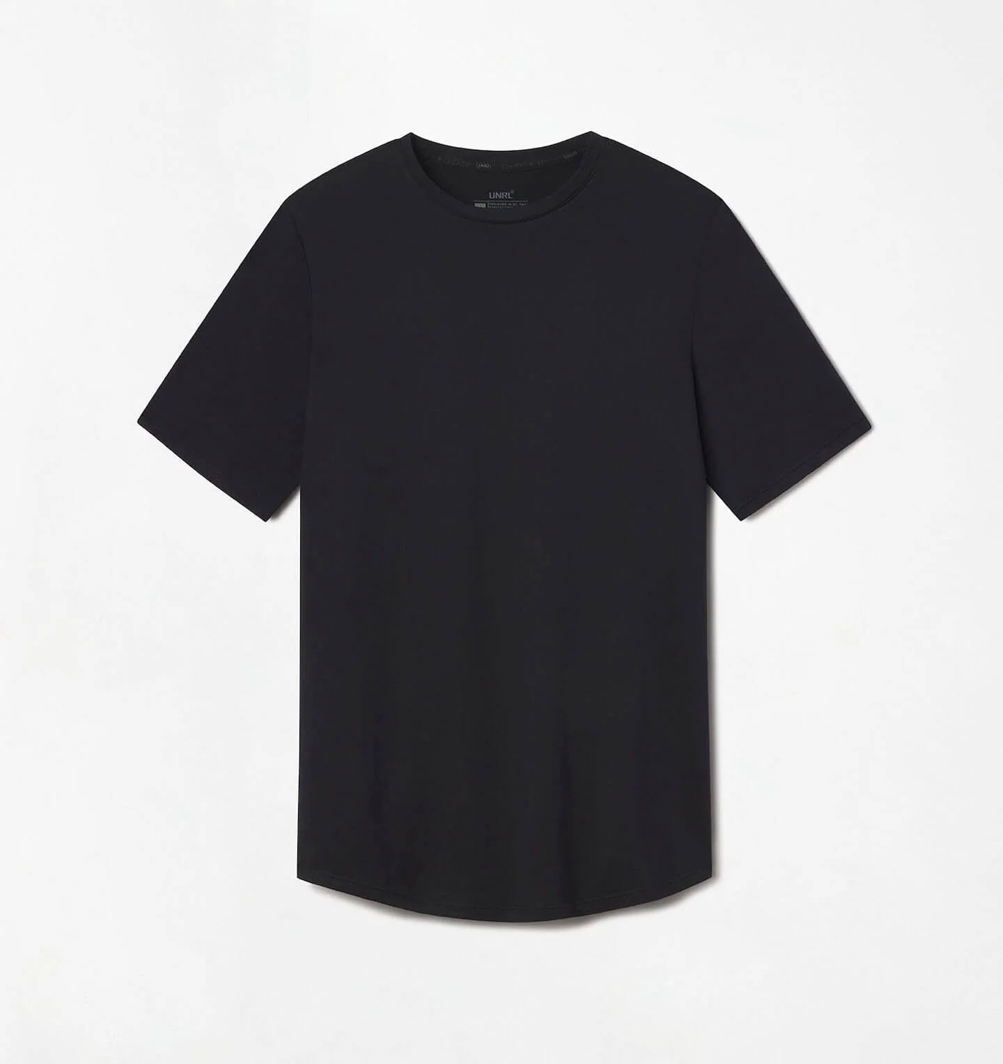 Stand-up collar design Men's UNRL Ultra Tee | Black