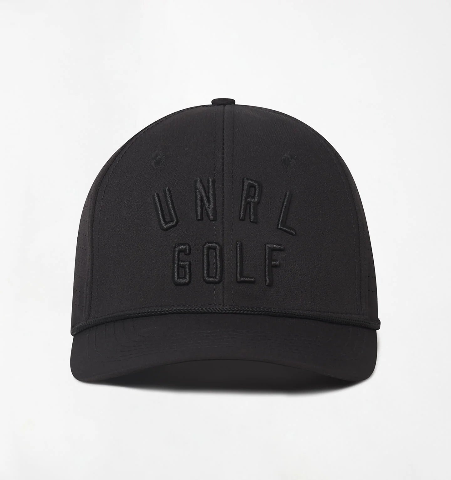 Relaxed Fashion UNRL Golf Vintage Rope Snapback | Black