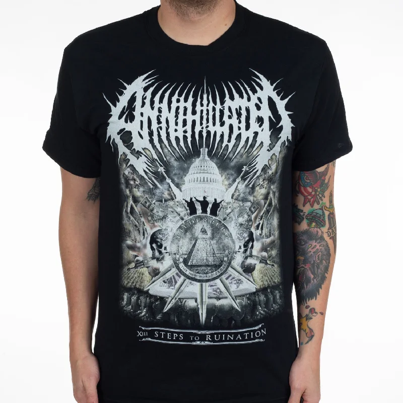 British Style Annihilated "XIII Steps to Ruination" T-Shirt