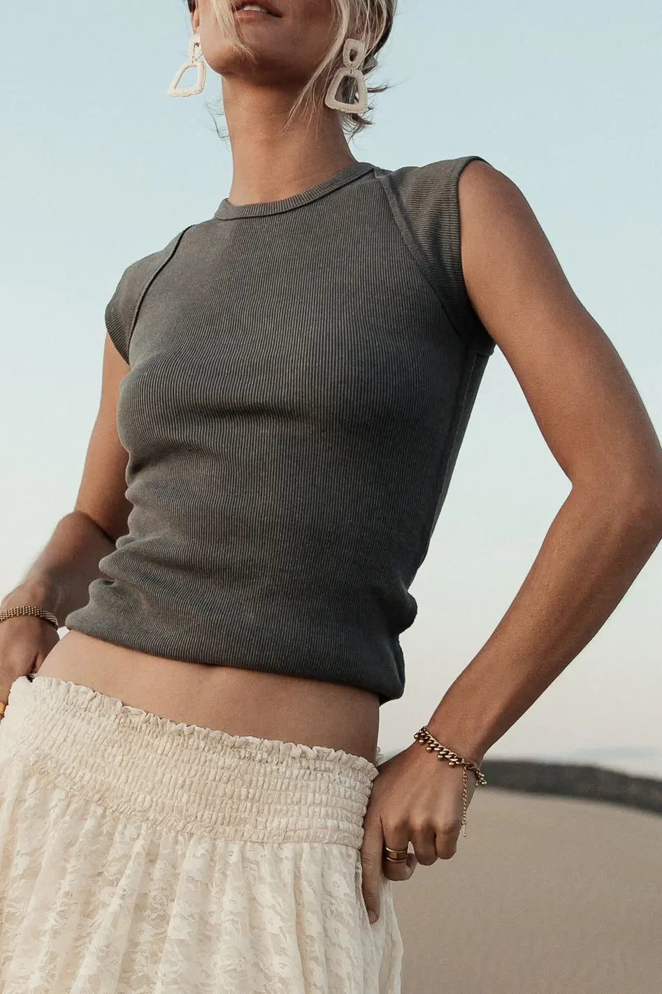 Classic And Versatile Huxley Tank in Blue