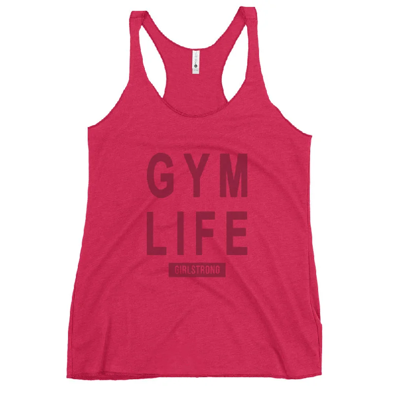 Sports suit style ELEVATED SCULPT RACERBACK PINK TANK TOP FOR WOMEN - GYM LIFE