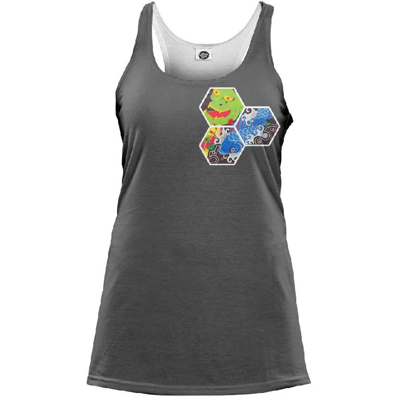 Easy Fashion Geo-Japanese Women's Tank