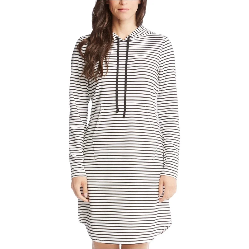 Breathable Style Karen Kane Womens Hooded Hoodie Dress