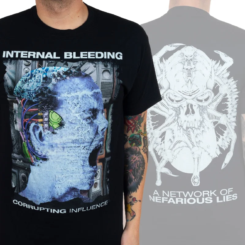 Comfortable Fashion Internal Bleeding "Corrupting Infuence" T-Shirt
