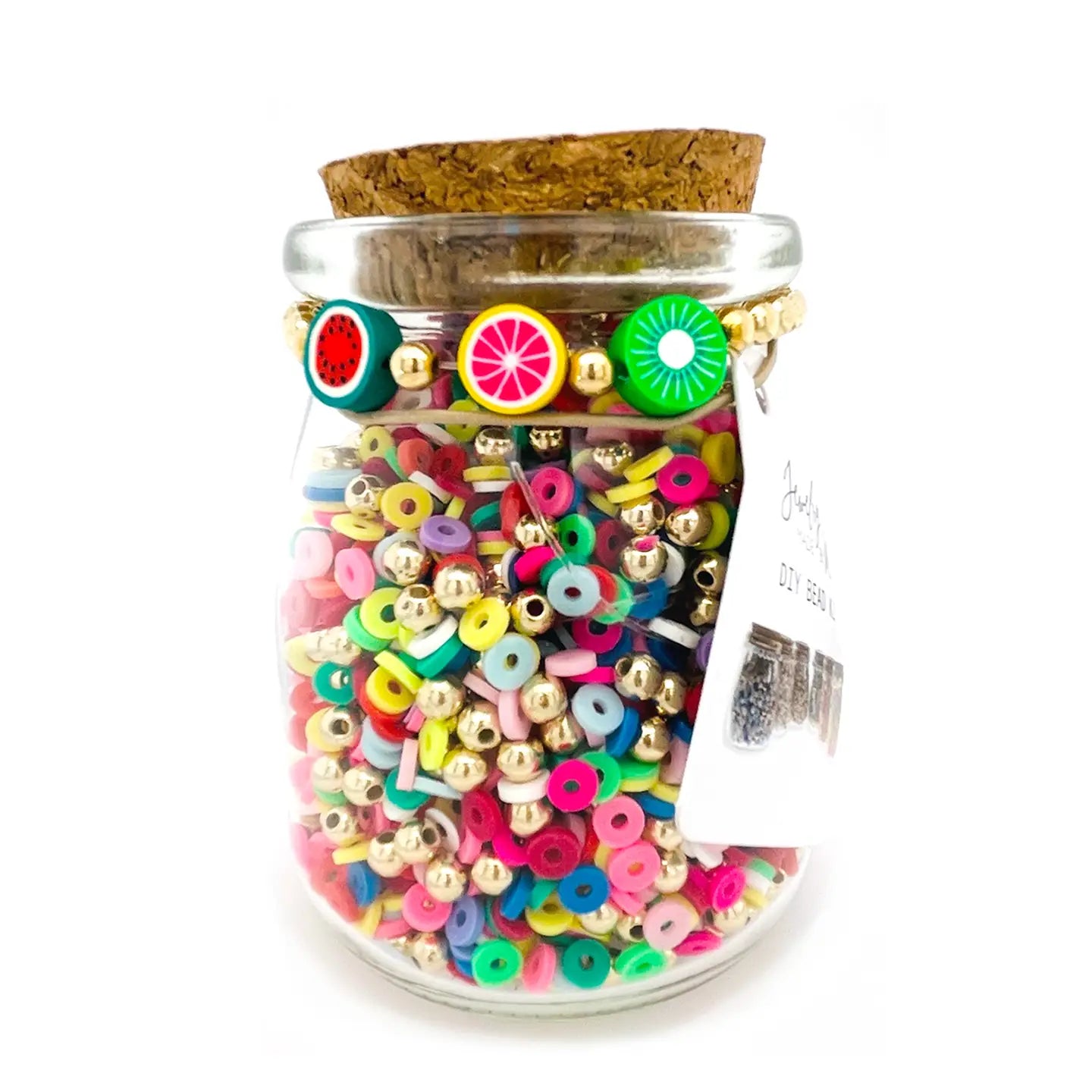 Economic Outlook Fruity Slices Bead Jar