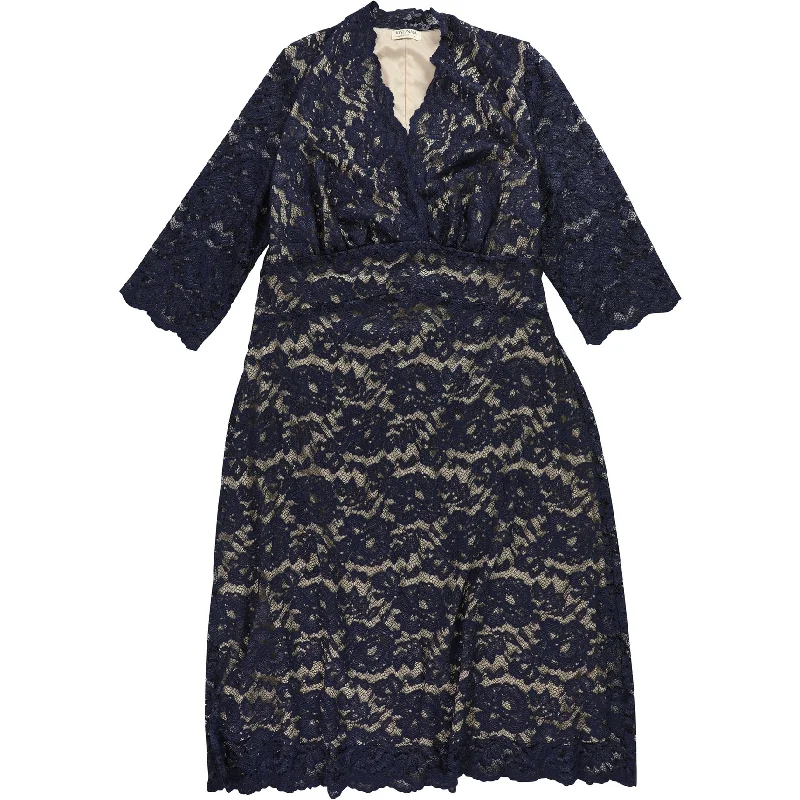 Comfortable down Kiyonna Womens Lace Cocktail Dress